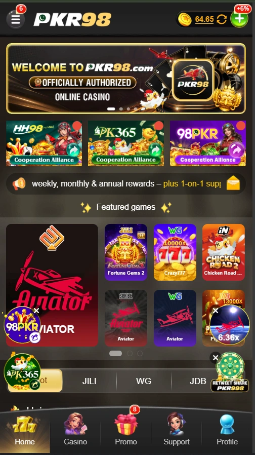 PKR98 Gameinterface
