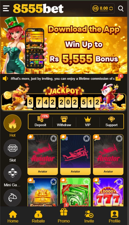 8555BET Game interface image